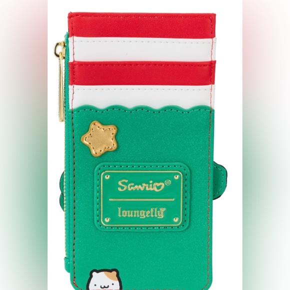 NWT Loungefly Sanrio Pompompurin holiday large cardholder wallet - Picture 4 of 7